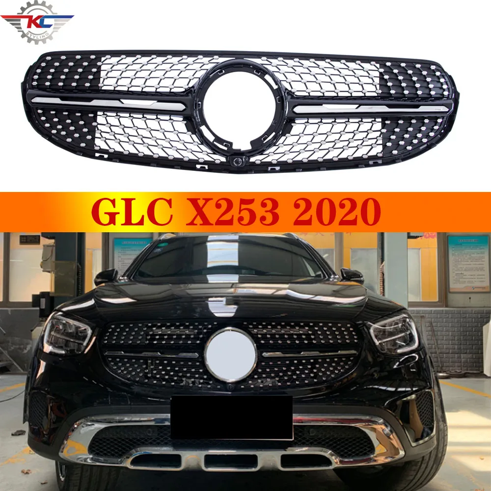 Бриллиантовая решетка для гоночного автомобиля GLC Class X253 C253 W253 5-дверная