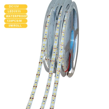 

Super Bright 5m/roll 60led/m and 120led/m 2835 DC12V Waterproof LED Striplight