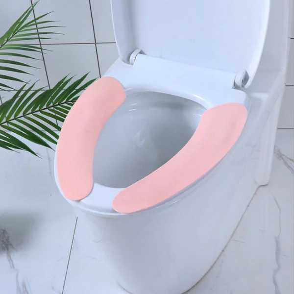 2 Styles Toilet Seat Cover Warm Soft Washable Mat Home Decor Closestool Mat Seat Case Toilet Lid Cover Bathroom Accessories