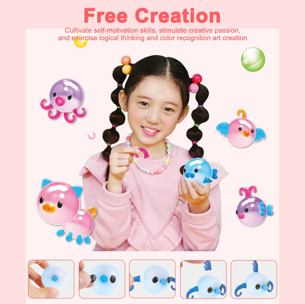 Baoli Baby Bubble Machine для детей, для улицы, для создания пузырьков, для выдувания волн, липкая упаковка, креативные милые сладости, мини-игрушки Funy