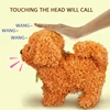 New Nora Mini Pet Electric Dog Can Walk Or Wag Its Tail Imitation Plush Teddy Husky Children's Pet Dog Festival Gift 6