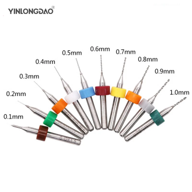 

10PCS CNC woodworking tools,PCB drill bits 0.3-1.2mm, tungsten carbide micro mini drill, drilling glass,Cutters for CNC