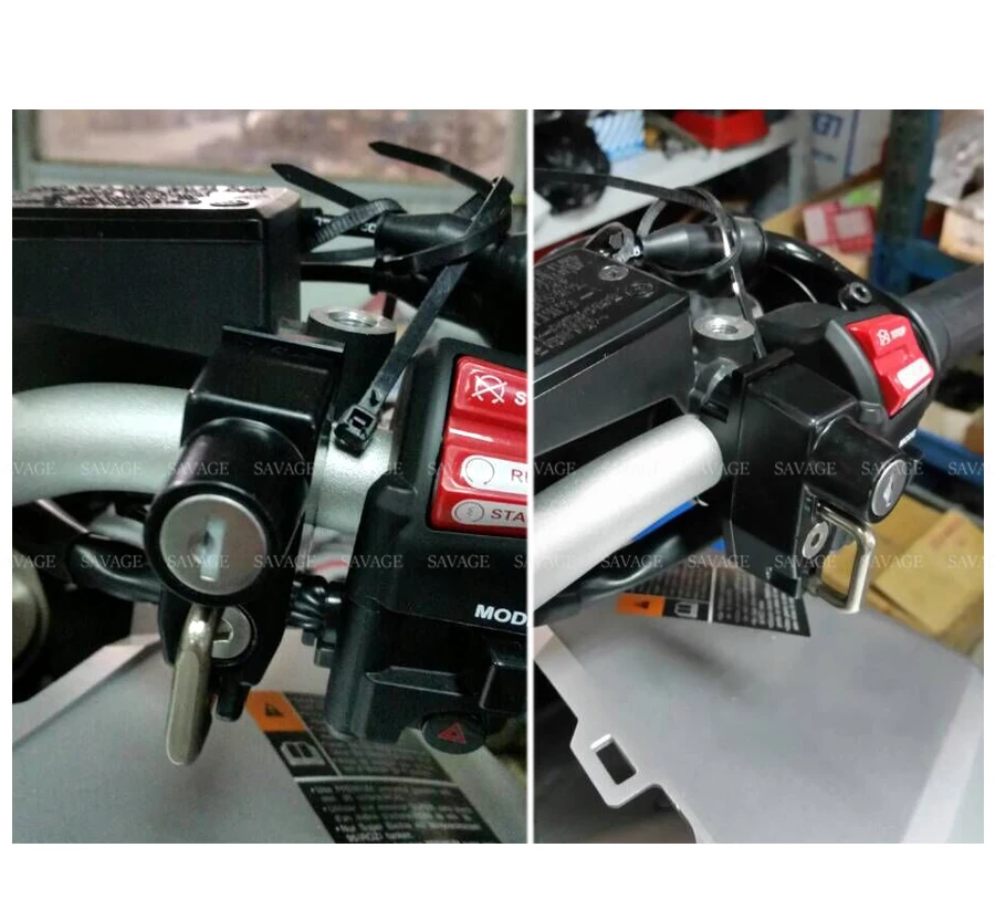Замок на шлем для HONDA MSX 125 MSX125SF Grom CMX 250 Rebel XR650L XR650R XR600R XR400R аксессуары мотоциклов