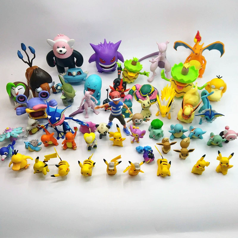 Pikachu Pokemon Action Figure Pocket 