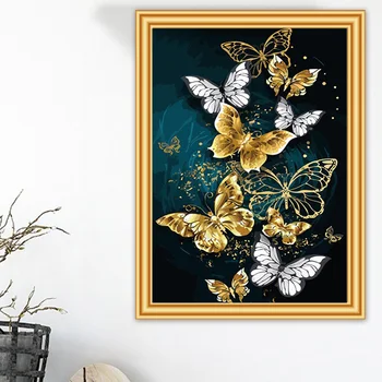 

5D Diy Diamond Painting Butterfly Cross stitch Full Diamond Embroidery Animal Mosaic Art Picture of Rhinestones Home Decor Gift