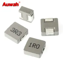 10 - Pack High Current SMD Power Inductor Set with Multiple Inductance Values (1uH 8A 5x5x2mm)
