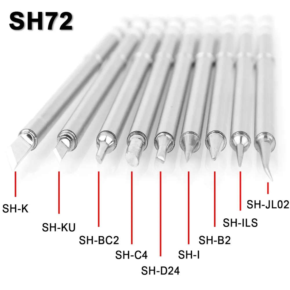 SH72 жало паяльника сменный нагреватель припоя головка SH BC2 B2 C4 D24 K я ILS JL02 KU для 65 Вт