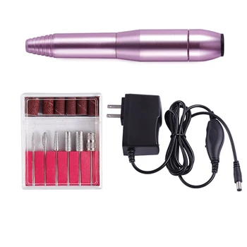 

Portable Electric Nail Drill Machine Professional 20000 RPM Manicure Pedicure Nail File Drill Kit Set US Plug
