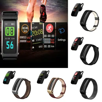 

Bluetooth Smart Bracelet Talking Headphone Wristband for Huawei TalkBand B5 for xiaomi samsung huawei iphone