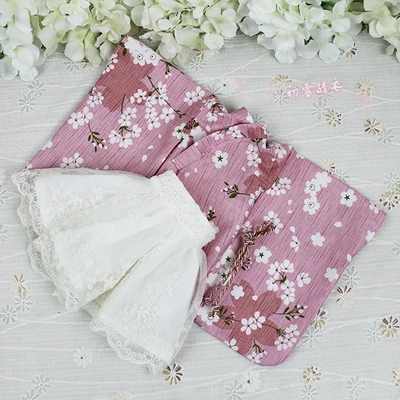 F 1/6 1/4 1/3 BJD аксессуары Кукла Одежда японское кимоно юката+ юбка для BJD/SD, не включает в себя куклы, обувь, парик и другие E2495 - Цвет: F