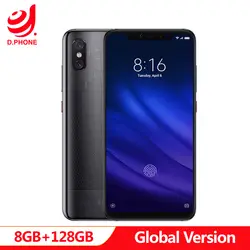 Оригинальная глобальная версия Xiaomi mi 8 Pro 8 Гб 128 ГБ 6,21 "полный экран Snapdragon 845 20MP фронтальная камера лицо разблокировка NFC mi 8 Pro