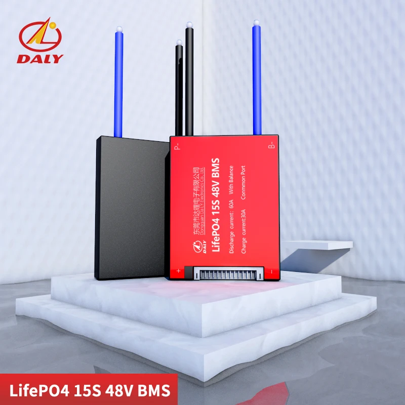 3 2 в 48 LiFePo4 15S bms В 20A 30A 40A 60A 18650 PCM Защитная плата батареи BMS с сбалансированным