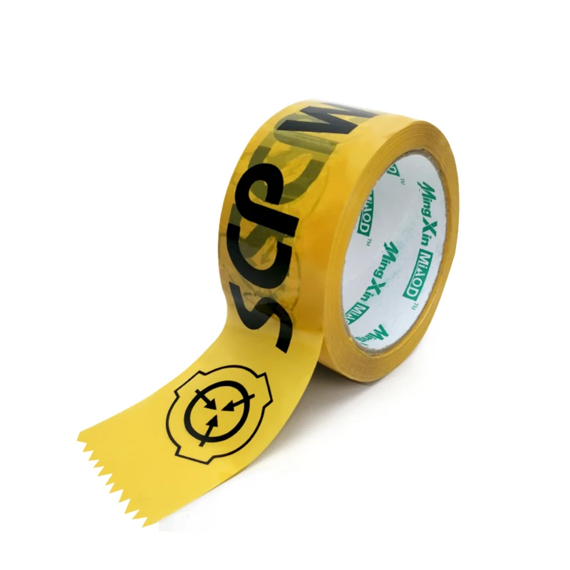 SCP специальные процедуры удержания основа маскирующая лента клейкая пластырь DIY Аксессуары косплей реквизит для мальчиков и девочек - Цвет: 1 pcs