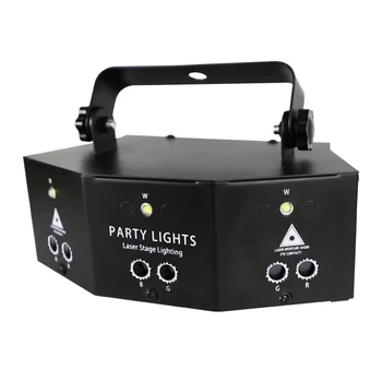 

New Nine Eye Strobe Light for Halloween Christmas Birthday Party JA55