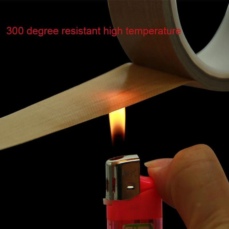 Устойчивая к высоким температурам клейкая ткань изоляция 300 градусов вакуумная запечатывающая машина лента 10 метров* 0,18 мм