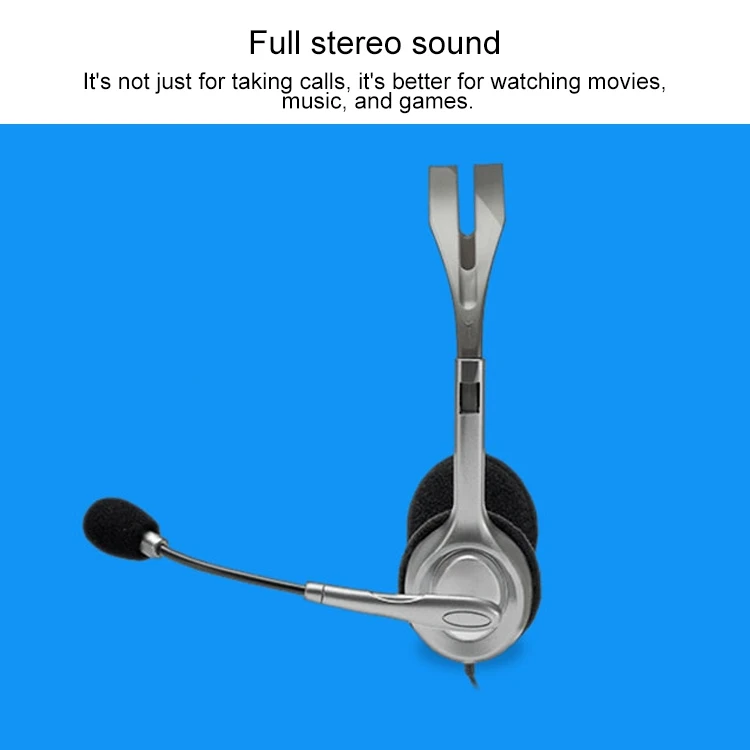 Logitech H110 Computer Headsets 