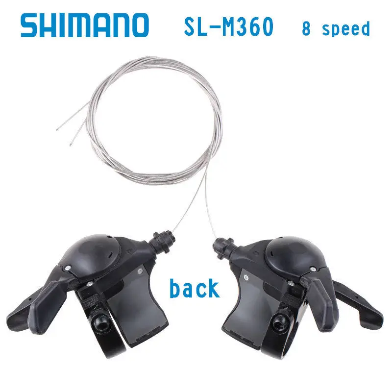 Shimano Acera SL-M360 M360 8 скоростей набор триггеров 3X8 w/внутренний кабель Left-3s Right-8s