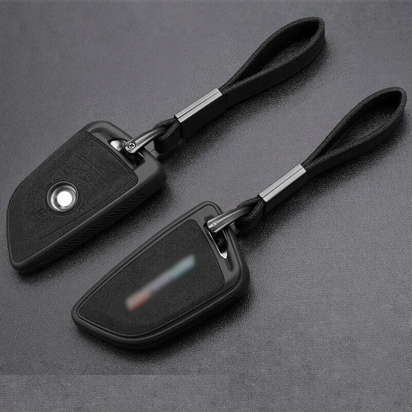 In pelle di TPU Copertura Della Cassa Chiave Dell'automobile Borsette Per BMW X1 X3 X5 X6 X7 1/3/5/6/7 Serie G30 G20 G32 G11 F20 Z4 F48 F39 G01 G02 F15 F16 G07 - H5f50c789ff474d1794433683bab8f25bR