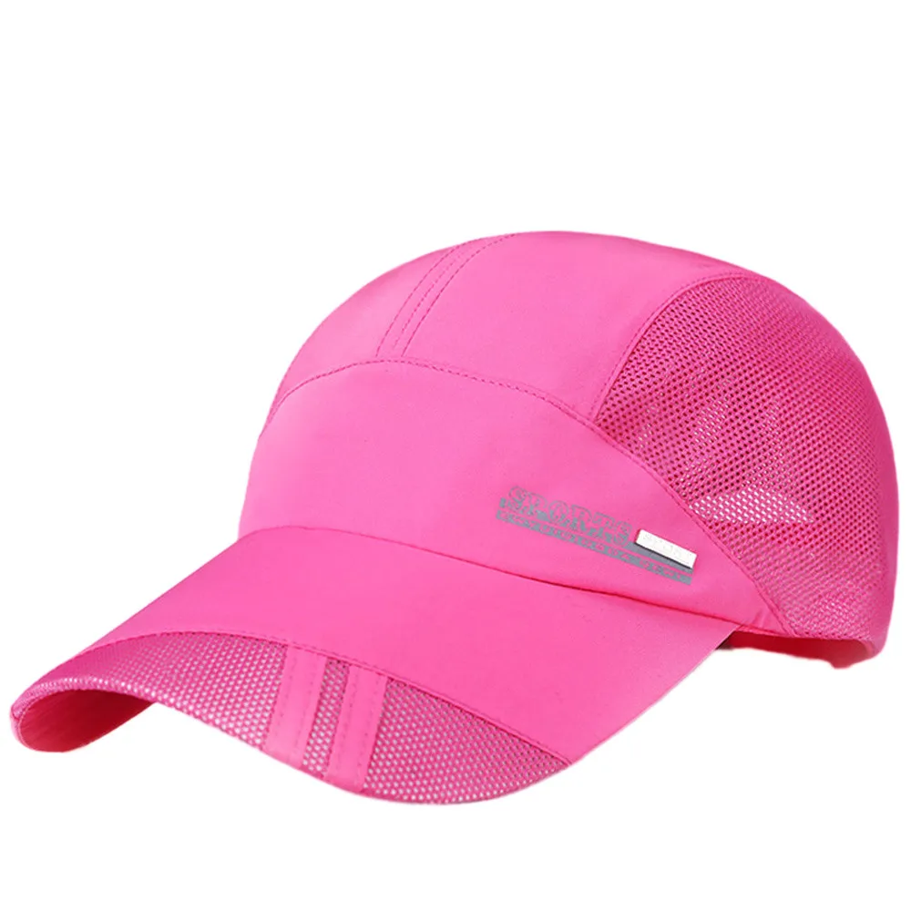Взрослая сетчатая шапка быстросохнущая Складная Солнцезащитная шляпа наружная Защита от солнца, бейсболка, кепка повседневные Шапки для туризма дышащая Мода - Цвет: HOT