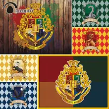 

Allenjoy Witch Photographic Backgrounds Birthday Party Decor Magic School Kings Children Academy Backdrop Photo studio props