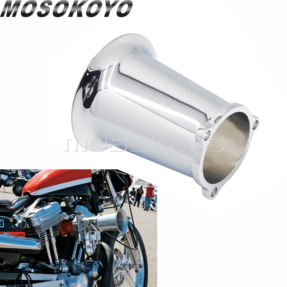 ForHarleyMotorcycleChrome6061BilletAluminumCarburetorVelocity