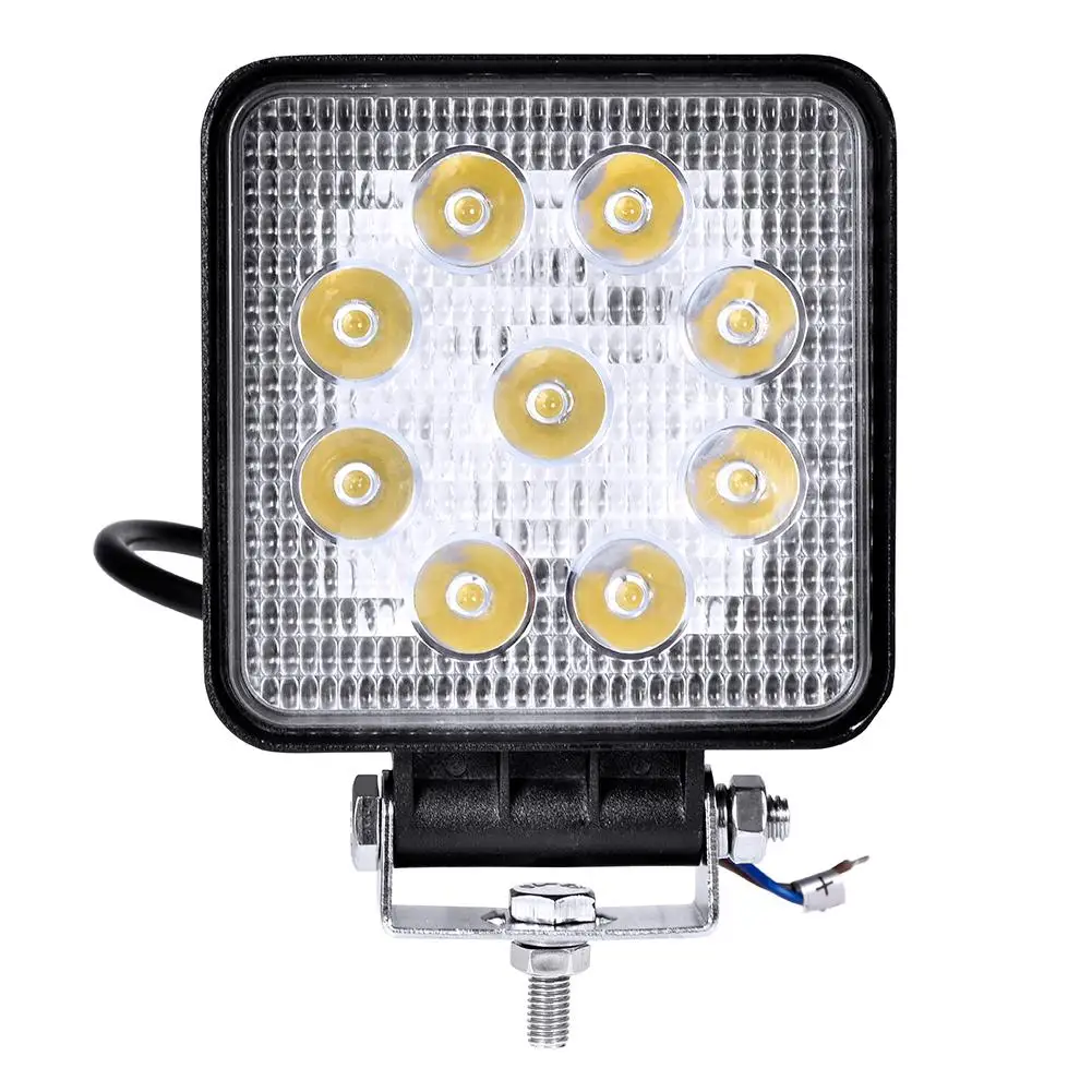  10pcs 6Inch LED Offroad Work Light Bar Flood Spot Combo Beam 27W/48W 12V For Jeep ATV UAZ SUV 4WD 4 - 4000101713830