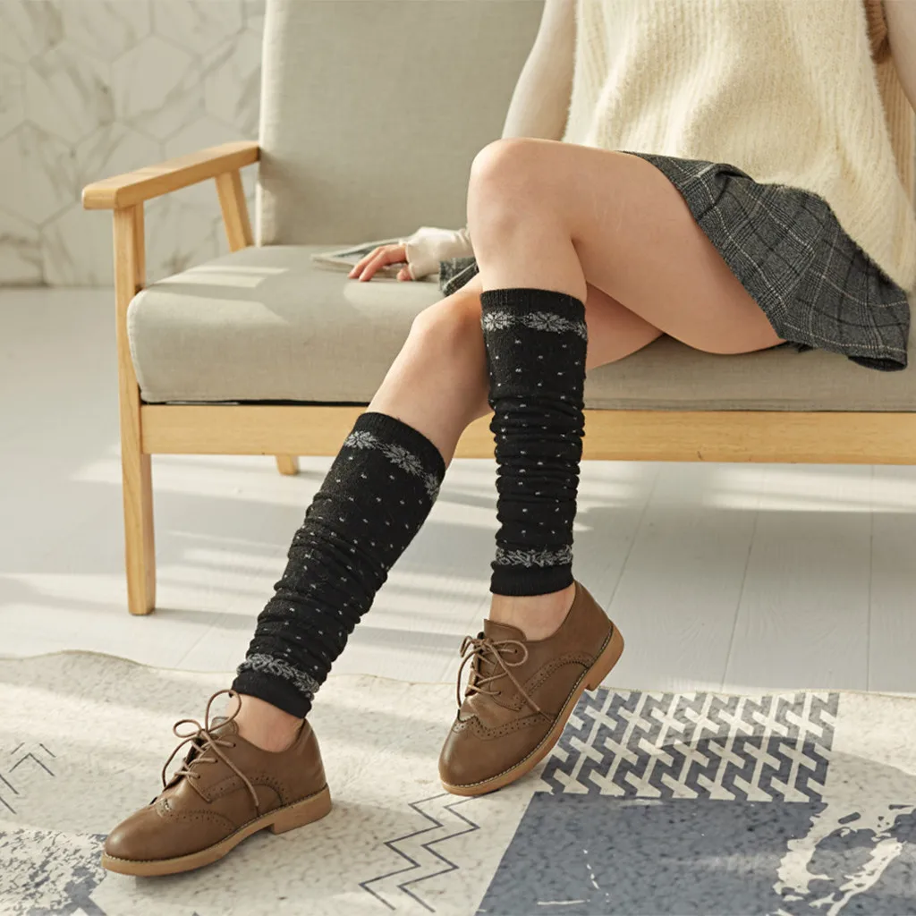 Женские носки, calcetines, для девушек, женщин, до бедра, выше колена, Длинные однотонные чулки, теплые skarpetki rajstopy