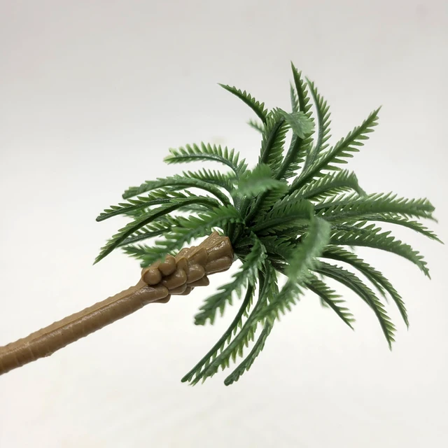 1:50 1:87 Ho Scale Model Palm Tree Artificial Coconut Landscape Train Railway Beach Seaside Diy Layout Scenery Miniature Diorama 4