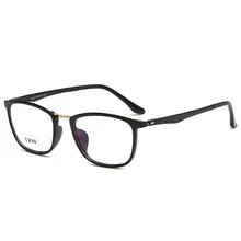 Ультра-светильник TR90 очки оправа простые очки модные ретро очки для чтения литературный Досуг без градусов очки для чтения