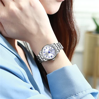 

Ka Shidun Watch Automatic Mechanical Watch Waterproof Korean Simple Female Watch