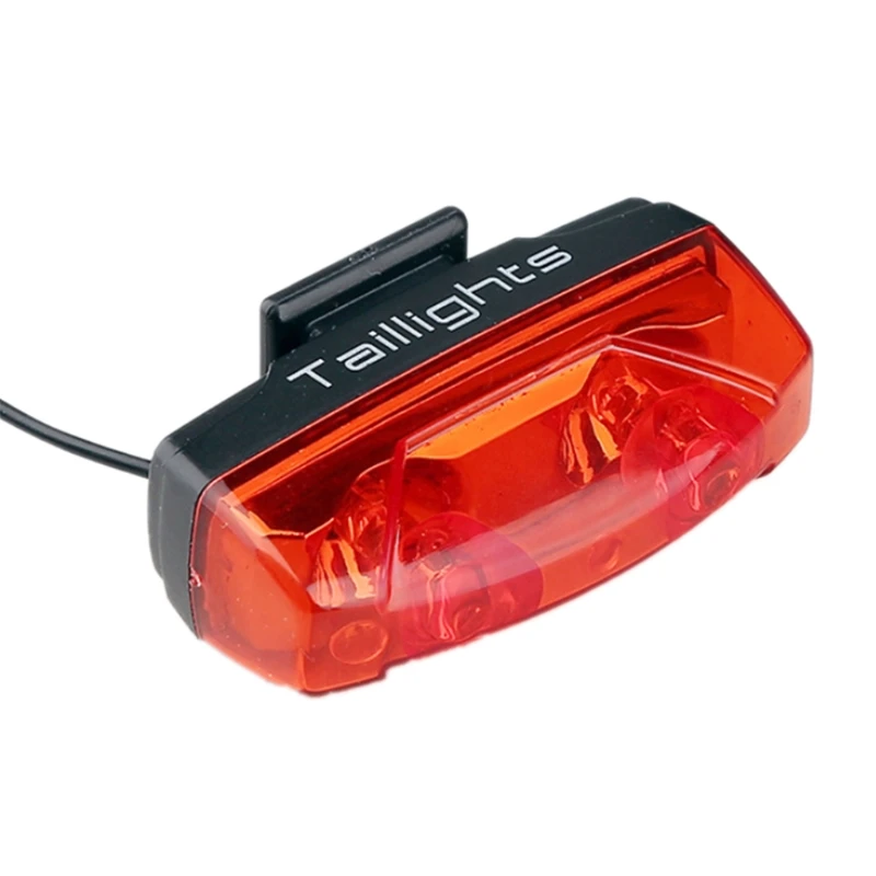Bicycle Taillights Warning Lamp Bike Tail Light Selfpowered
