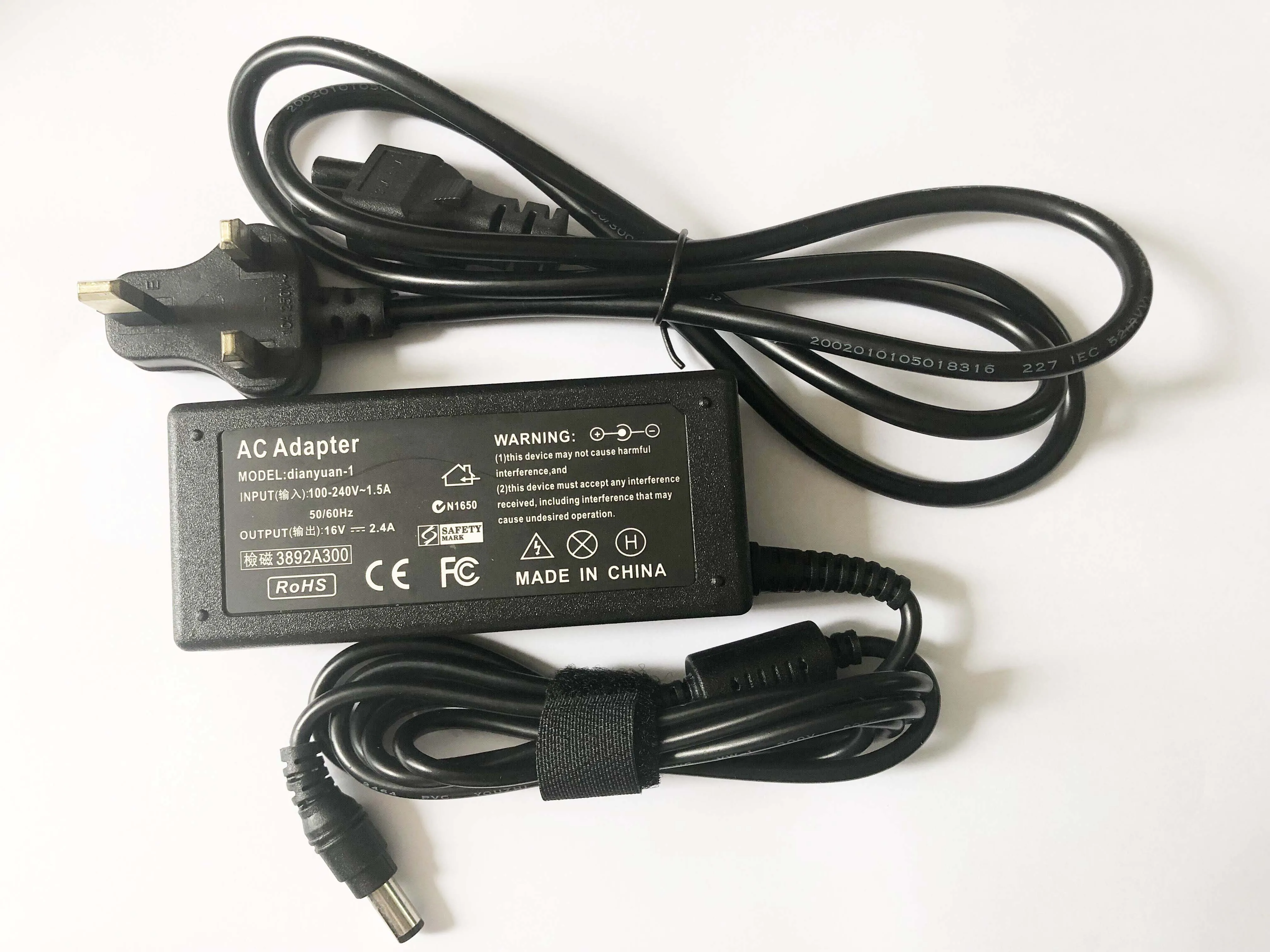 1PCS High quality 16V 2.4A AC DC Adapter For Yamaha keyboard PSR S650