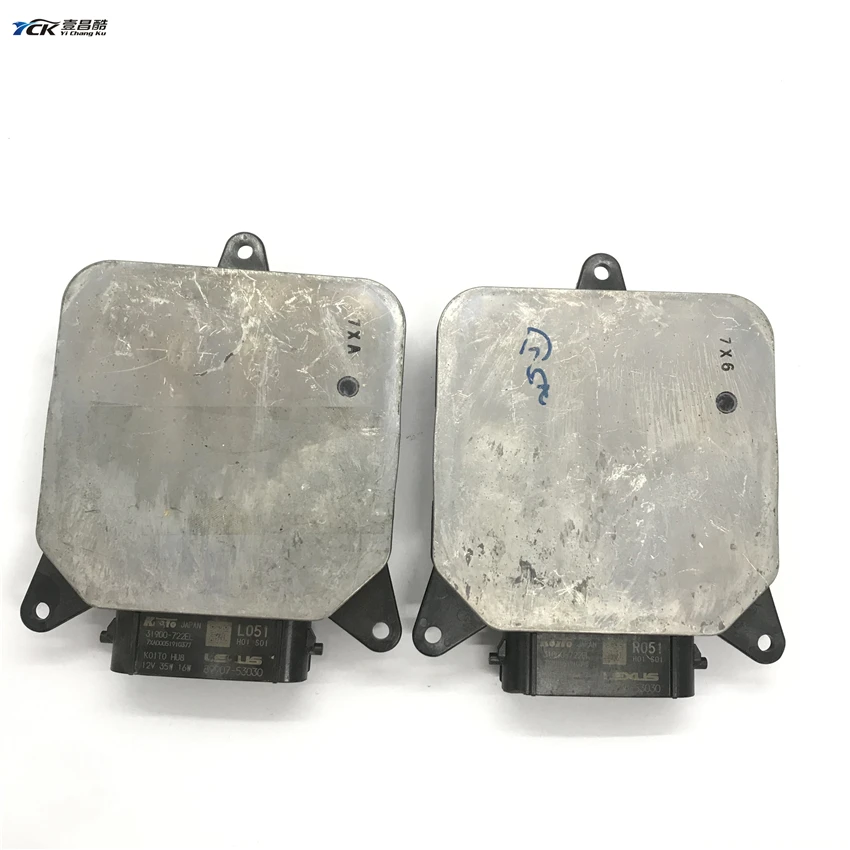 1X YCK 89907-53030 89908-53030 подержанных автомобилей головной светильник компьютер светодиодный драйвер Module5990753030 8990853030 L051 R051 - Цвет: L051 and R051
