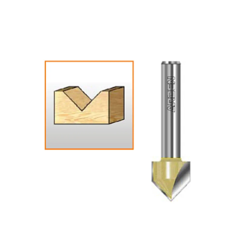 

90 degree V type cnc cutting tools for slotting chamfering