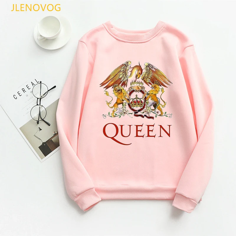 2020 hot sale Freddie Mercury sweatshirt women oversized unisex hoodie Queeen band hip hop sudaddera mujer drop shipping cat hoodie