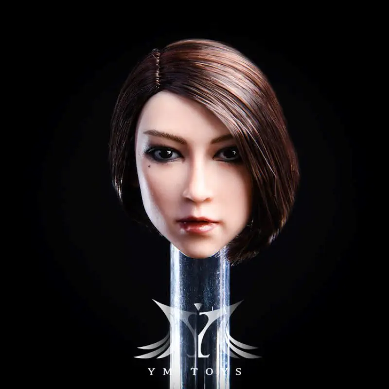 YMTOYS 1/6 YMT020 A/B/C Женская азиатская голова YA резьба подходит для 12 &quotфигурки тела