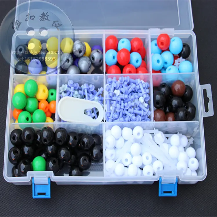 

Большие наборы среднего размера, Органическая молекулярная структура, модель диаметром 23 мм, демонстрационная модель для преподавания химикатов