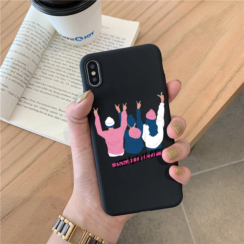 Чехол INS для телефона с забавными иллюстрациями iPhone 11 Pro Max 7 8 6s Plus X XR XS SE 2020