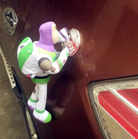 2023 heiße Spielzeug geschichte Hot Sherif Woody Buzz Lightyear Auto puppen  Plüschtiere außerhalb hängen Spielzeug niedlichen