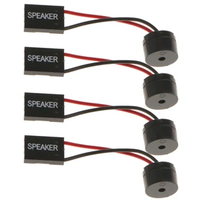 4pcs Desktop Computer Motherboard CPU Internal Speaker Buzzer Beeper