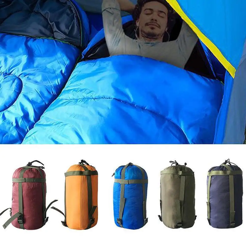Waterproof Compression Stuff Sack Bag Camping Sleeping Bag Storage Package UL 