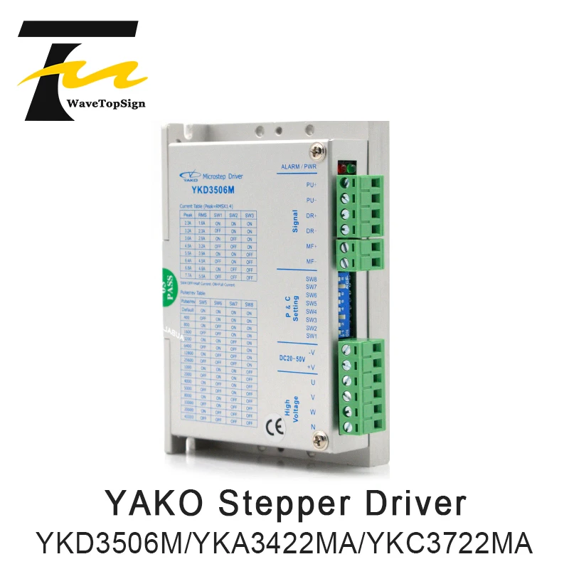 3 фазный драйвер шагового двигателя YAKO YKD3506M YKA3422MA YKC3722MA|Драйвер двигателя| |
