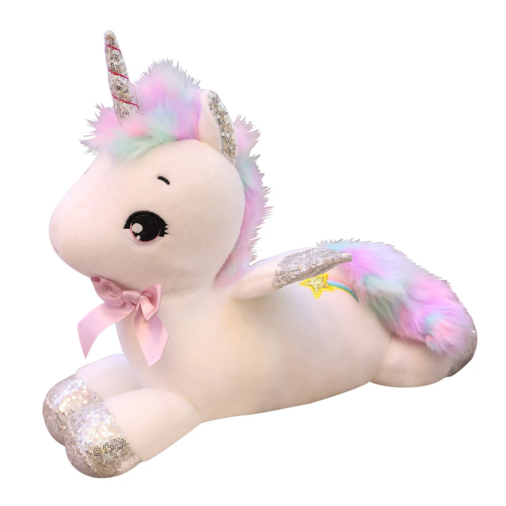 

Lovely Unicorn doll plush toy net red doll horse Doll Girl heart sleeping pillow birthday gift girl