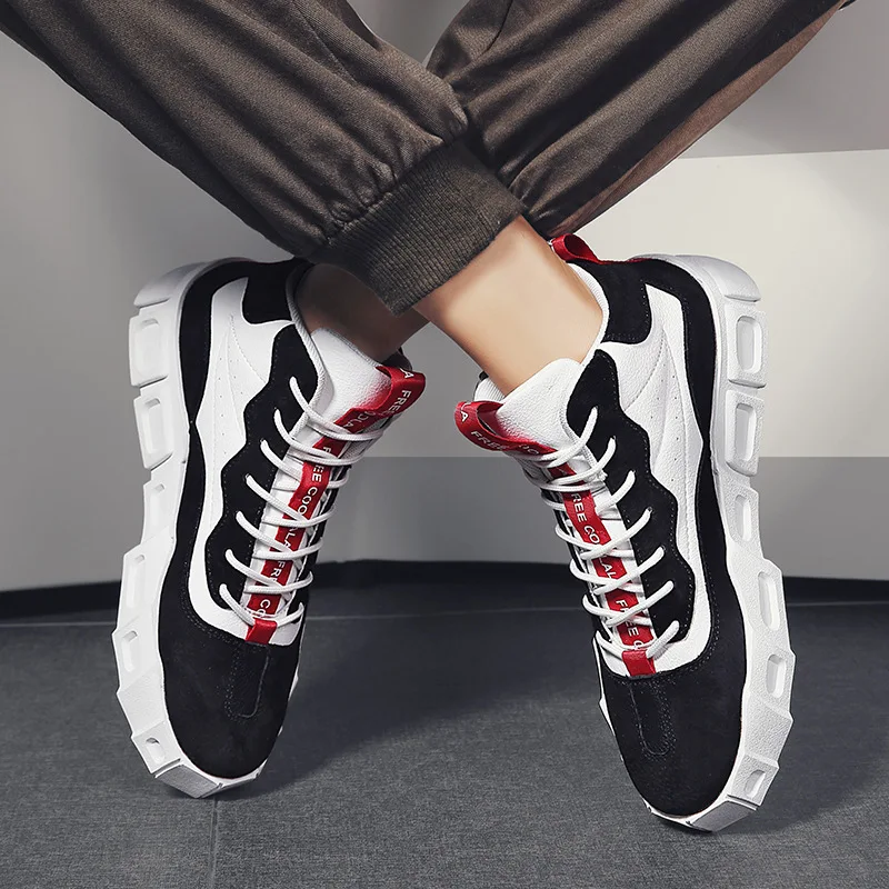 

MEN'S Shoes Autumn 2019 New Style Casual Sports in Elevator Shoes Men Trend Versatile INS Online Celebrity Dad Trendy Shoes