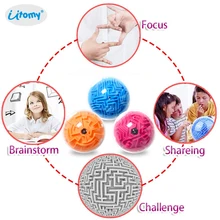 3D Perplexus лабиринт волшебный Интеллектуальный лабиринт мяч интеллект развивающие интересные игрушки с балансом для детей и взрослых