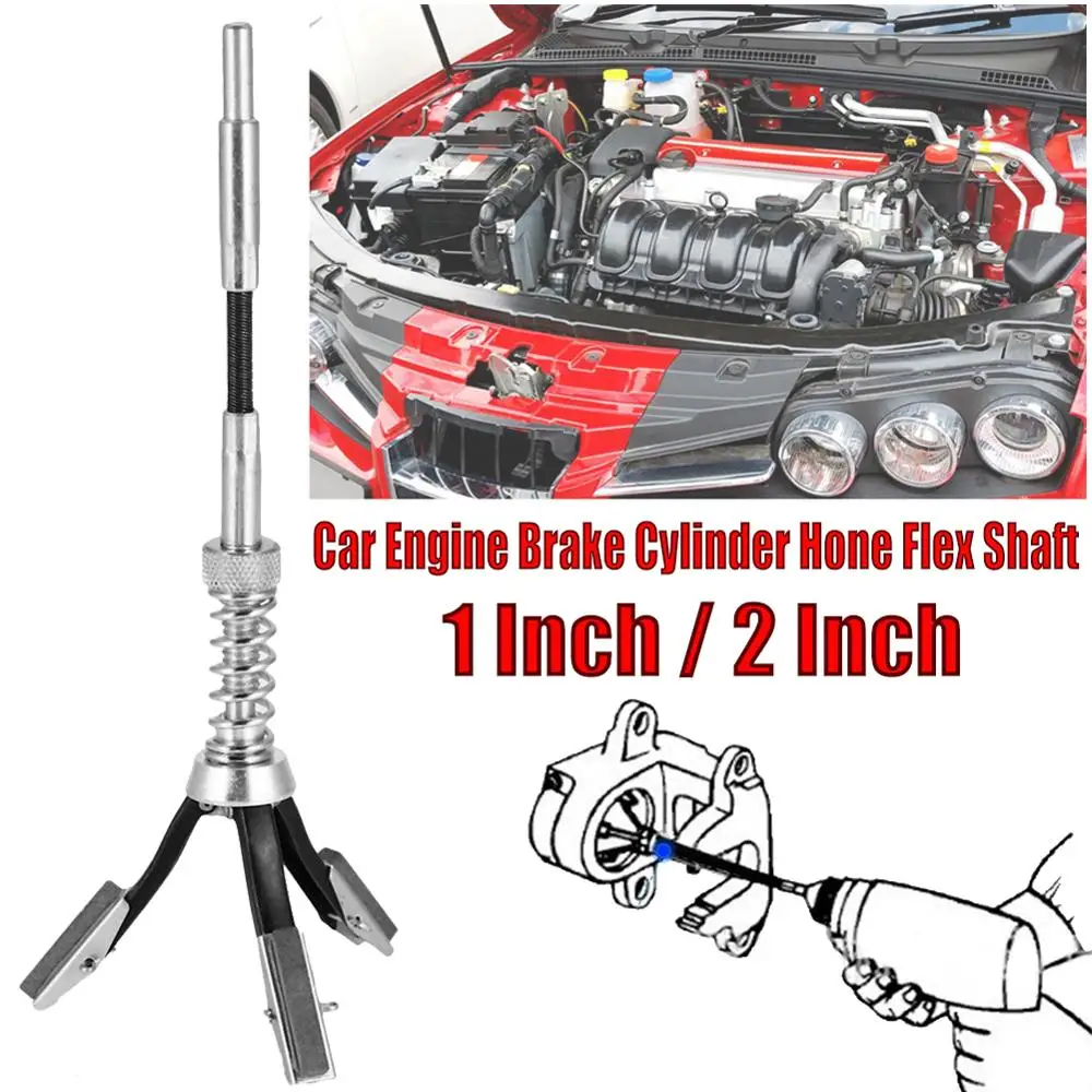 

1" 2" Bore Honing Tool Car Engine Brake Piston Cylinder Hone Flex Shaft Three-jaw Cylinder Sander For Cars Trucks Buses