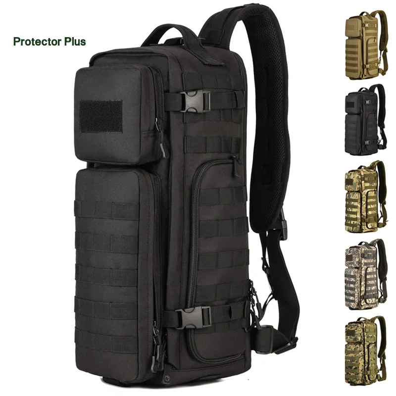 

Outdoor Waterproof Tactical Backpacks Military Trekking Hunting Hiking Shoulder Bags Mountaineer Travel Army Chest Rucksack