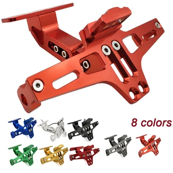 

For KTM 450EXC-R 525SX-R 525EXC-R 530EXC-R Universal Motorcycle Rear License Plate Mount Holder and Adjustable Angle License