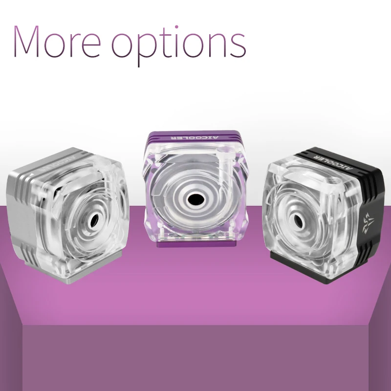 Syscooling P93X Liquid Cooling Pump DC 12V 1300L/H Support PWM with RGB for Water Cooling System Syscooling P93X liquid cooling pump DC 12V 1300L⁄H support PWM