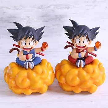 

DBZ Dragon Ball Z Kid Son Goku on Somersault Cloud PVC Figure Collectible Model Toy Doll Gift